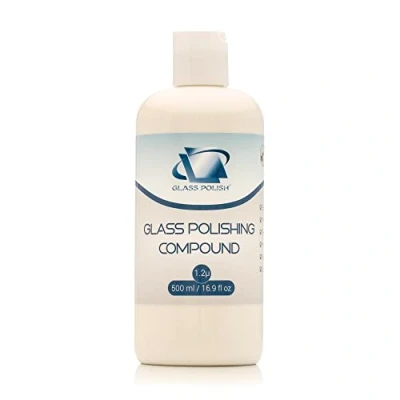 Image of Glass Polish 16.9oz (500ml) Polishing Compound for Professional Optical of all Surfaces 1.2 microns GP14006