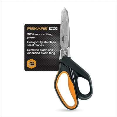 Image of Fiskars 710150 1001 PowerArc Shears (10 Inch), US import