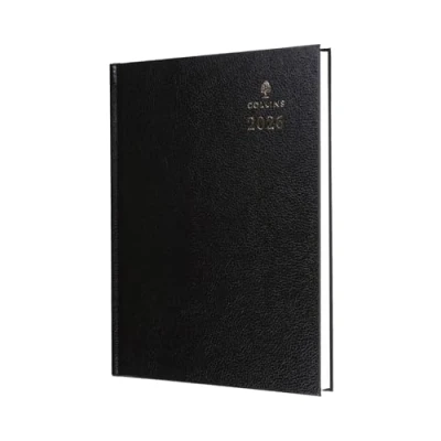 Image of Collins 44 Desk Diary A4 Day to Page 2026 Black 44.99 26