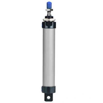 Image of TOPINCN Air Cylinder Stroke Single Rod Mini Pneumatic Gas Lift Double Acting Aluminum Alloy Replacement 25Mm Bore 100Mm