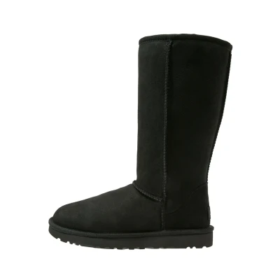 Image of UGG Women&#039;s Classic Tall II Boot, Black, 3 UK