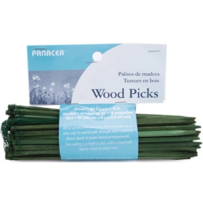 Image of Panacea Wire Picks 6&quot; 60/Pkg Green