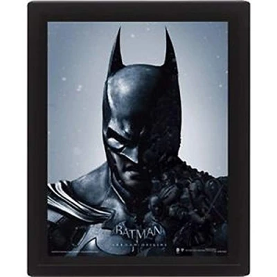 Image of DC Comics EPPL71102 Batman Arkham Origins 10 X 8 Inch &quot;Batman Joker&quot; Flip Framed 3D Poster, Multi Colour