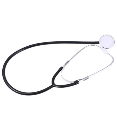 Image of Toyvian Children Stethoscope Toy Medical Pretend Play Virtual Single Player Working Doctor Nurse Educational Toys (Black)
