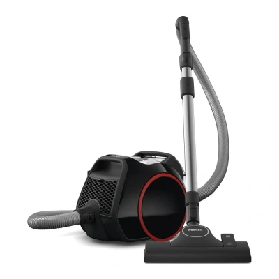 Image of Miele CX1BOOST Boost CX1 PowerLine Compact Vacuum Cleaner Obsidian Black and Red