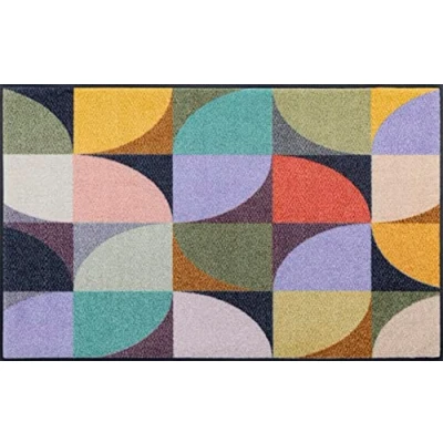 Image of wash+dry Colour Moments Doormat 75 x 120 cm Washable Inside and Outdoor Use