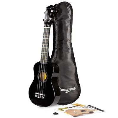 Image of Martin Smith Ukulele with Gig Bag, Chord Book, Spare Strings &amp; Picks