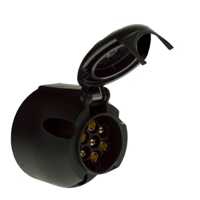 Image of 12N 7 Pin Plastic Socket