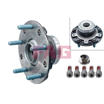 Image of 1763850, 1792119, 1792119WB, 2207482, 2219711 Wheel bearing kit FAG 713 6791 50 Photo corresponds to scope of supply 198,5mm