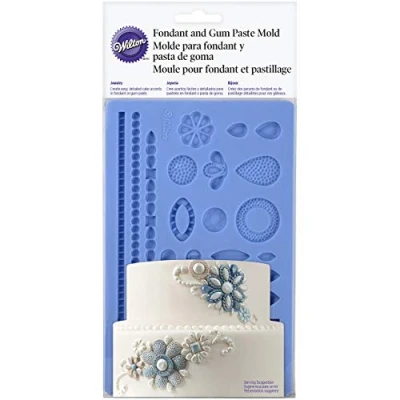 Image of Wilton Jewellery Fondant Gum Paste Mould