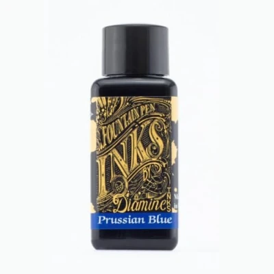 Image of Diamine Prussian Blue Bottled Ink, 30ml