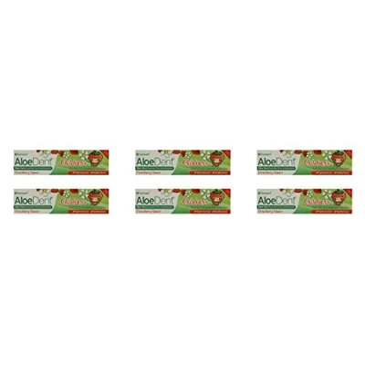 Image of (6 Pack) Aloe Dent Vera Childrens Toothpaste Fluoride Free 50ml