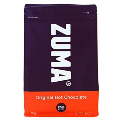 Image of Zuma Original Hot Chocolate 25 Percent Cocoa (1 kg Bag)