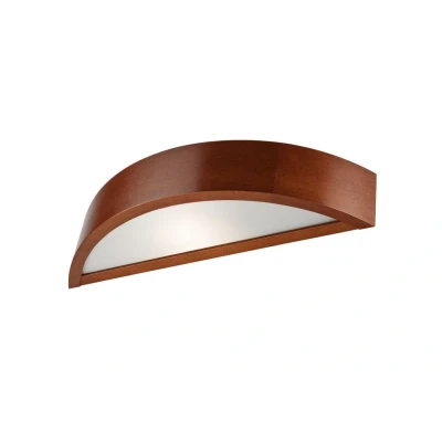 Image of Lamkur Kerio wall lamp, width 40.5 cm, rustic pine