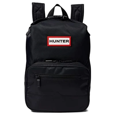 Image of Hunter Nylon Mini Pioneer Topclip Backpack Black One Size