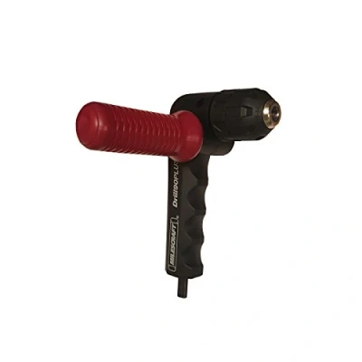 Image of Milescraft 1304 Drill90PLUS Right Angle Drill Attachment,Black Red