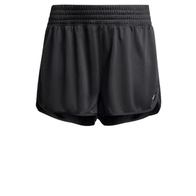 Image of adidas Performance Pacer Essentials Highrise Sports shorts, Women&#039;s, Size: 32 34, Black