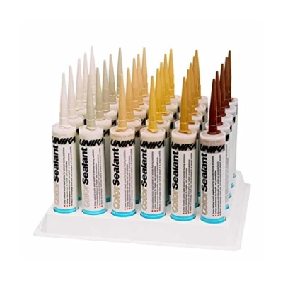 Image of Unika ColorSealant CS4235 Cherry Wood 310ml Acrylic Gap Filler Mastic. Colours. Waterproof. 14 Colours Available.