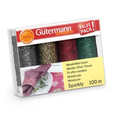 Image of Gütermann Thread Set, Polyester, Multicolor, 100m