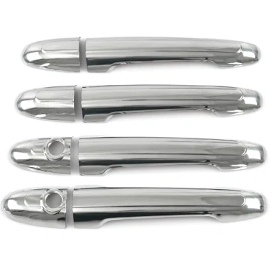 Image of Robust 4 Pcs Chrome Door Handle Covers Set Stainless Steel for Mercedes Sprinter VW Crafter 2006 2016