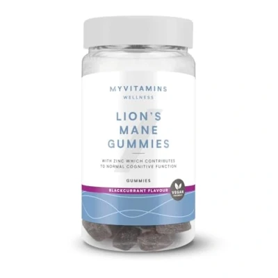 Image of Mushroom Gummies (Lion&#039;s Mane, Reishi) 60gummies Lion&#039;s Mane (Focus) Blackcurrant