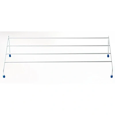 Image of Sabichi 4 Bar Radiator Rack, Stainless Steel, White