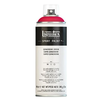 Image of Liquitex Professional Spray Paint 400 ml, Quinacridone Crimson