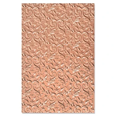 Image of Sizzix Multi Level Textured Impressions Embossing Folder Floral Flourishes by Kath Breen, 665741, Multicolor, One Size