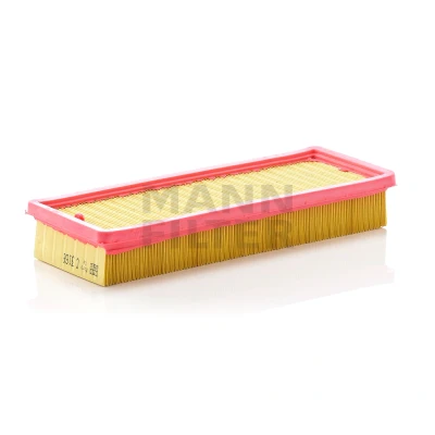 Image of 1444P4 Air Filter MANN C 3166 47mm 118mm 304mm Insert FIAT: Fiorino II Pickup, Uno Hatchback