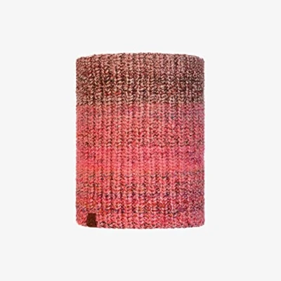 Image of Buff Knitted &amp; Polar Neckwarmer, Olya Dune, Pink, One Size