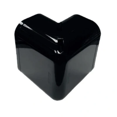 Image of Pump House Trunking 90 Degree External Bend Black 140mm Tr Ec 140 B
