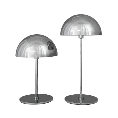 Image of DybergLarsen Along Portable Table Lamp 2 pcs. Mini Chrome