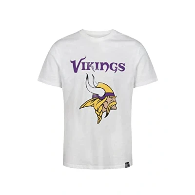 Image of Recovered Minnesota Vikings White NFL Est Ecru T Shirt