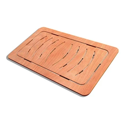 Image of Castelmerlino 94 Shower Board in Okumè Marine Plywood cm 104 x 62 for Plates 120 80