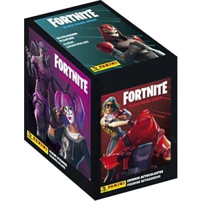Image of Panini 003986BOX50F FORTNITE Black Frame Series Stickers 50 Sleeves