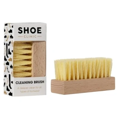 Image of Shoe Clinic Soft Bristle Brush Cleaning Hand Deep Cleans and Easily Lifts Dirt from All Types of Footwear
