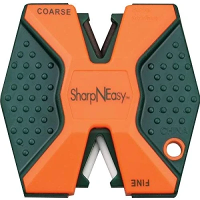 Image of AccuSharp SharpNEasy 2 Step Knife Sharpener Blaze Orange, AS335CD