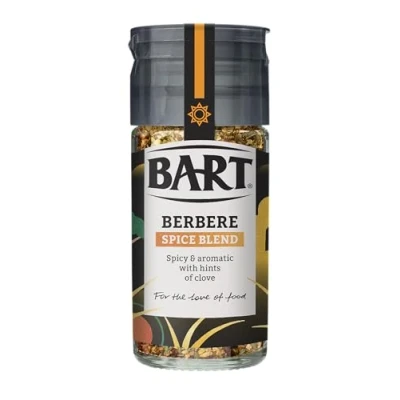 Image of BART Berbere Spice Blend Hot &amp; Fiery, Ideal for Ethiopian Inspired Cooking Rack Essentials (6x43g Bulk Buy Set)