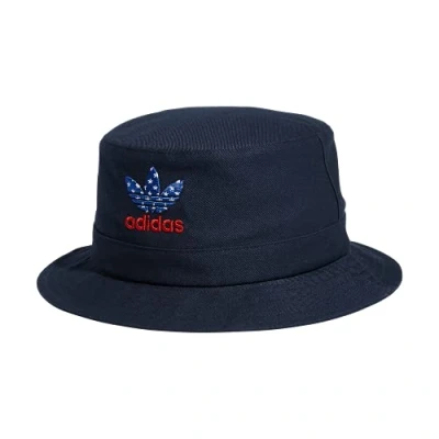 Image of adidas Originals Washed Bucket Hat, Collegiate Navy, One Size