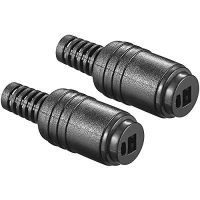 Image of &quot;CableStop&quot; ® 2 Pin FEMALE DIN Hi Fi Speaker Plug Cable Audio Connector PACK of Screw Connections