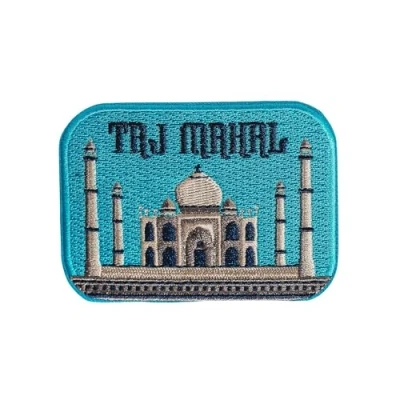 Image of Vagabond Heart Taj Mahal Iron On Travel Patch