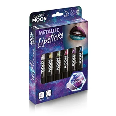 Image of Cosmic Moon Metallic Boxset for Mesmerising Lipstick, Multicolour