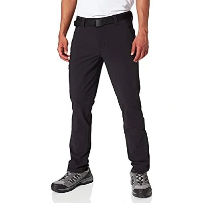 Image of Maier Sports Naturno Slim Men&#039;s Outdoor Trousers, Mens, Trekking Trousers., 132022, Black, 106
