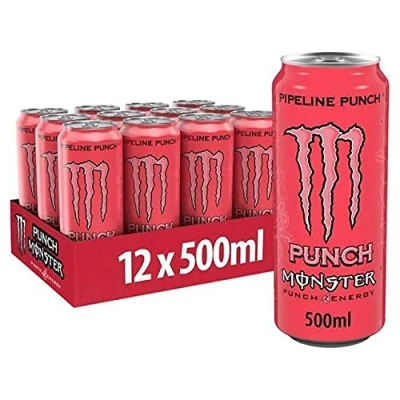 Image of MONSTER ENERGY DRINK PIPELINE PUNCH 50 CL 12 CANS