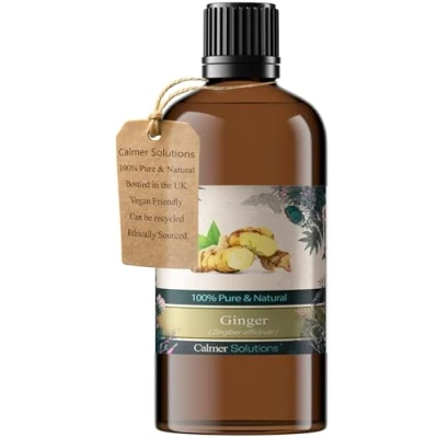Image of Ginger 100% Pure Essential Aromatherapy Oil 100ml