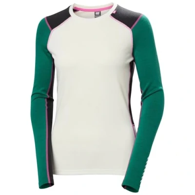 Image of Helly Hansen Women&#039;s LIFA® Merino Midweight Crew Base Layer