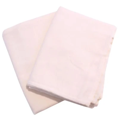 Image of Junior Joy 100% Cotton Pram Flannelette Sheets, Ultra Soft, Pack of 2, for Baby and Toddler, OEKO TEX Approved, 70 x 95cm Cream