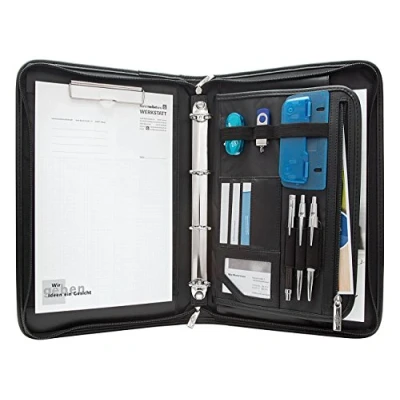 Image of Wedo 58 5001 Elegance Conference Folder A4 in Black