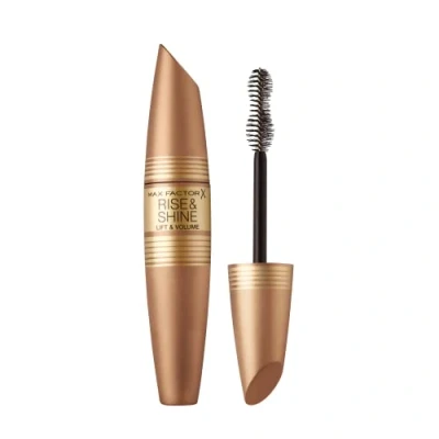 Image of 2 x Max Factor Rise &amp; Shine Lift and Volume Mascara 12ml Black/Brown