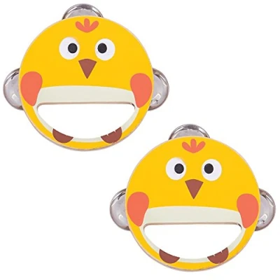Image of Bigjigs Toys Wooden Hand Shakers (Pack of 2 Bird) Musical